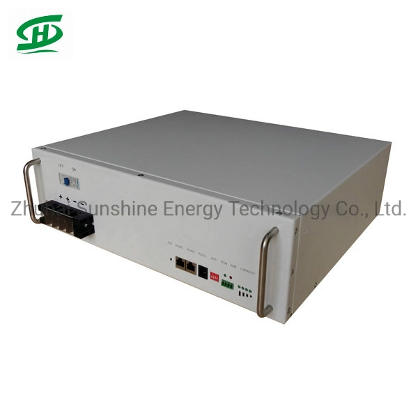 48V 50ah LiFePO4 Lithium Ion Battery Pack with Communication Port for PV Solar Energy Storage