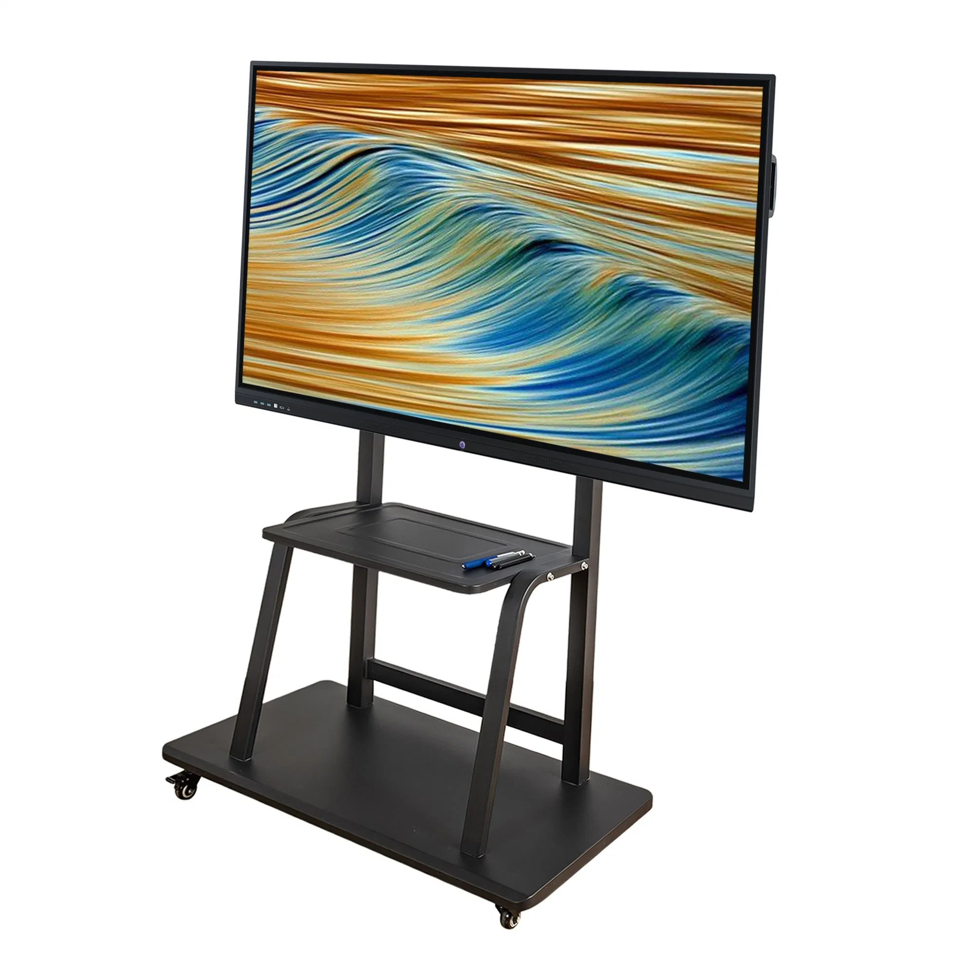 New Android 11 Touch Computer Touch Interactive Flat Panel Smart Board Miboard Kiosk 4K Conference Meeting LCD Screen Ifp 75" Panel Whiteboard Display