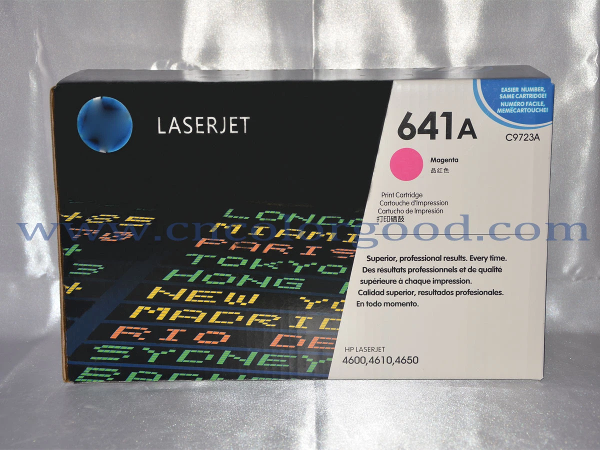 Original Quality C9720A C9721A C9722A C9723A Laser Printer Toner for HP 4600/4650 641 Toner