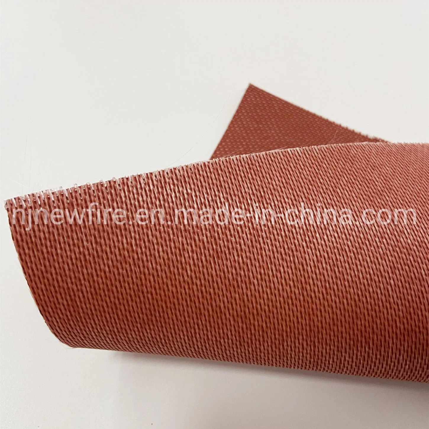 High Temp/Heat Resistant Polyurethane (PU) /Silicone Rubber/Acrylic/PVC Coated 0.2mm Fiberglass Fabric for Smoke and Fire Curtains