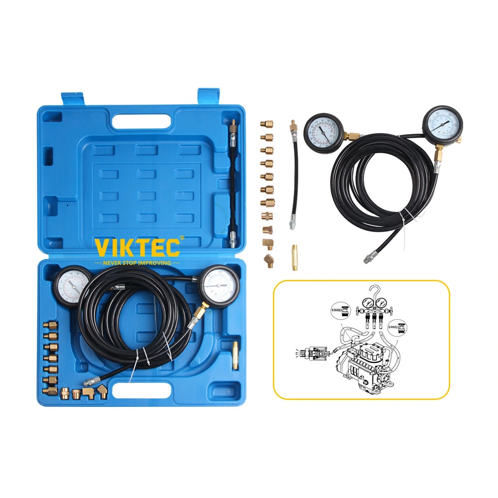 Viktec CE Getriebe-Manometer-Set (VT13927)