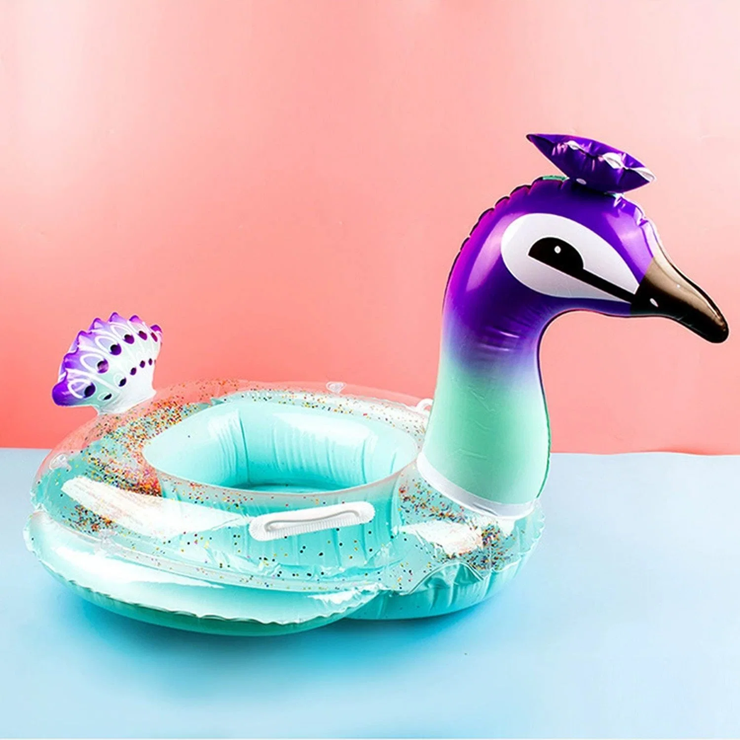 Children's Water Park Unicorn Thickened PVC Inflatable Swimming Ring Sitting Ring