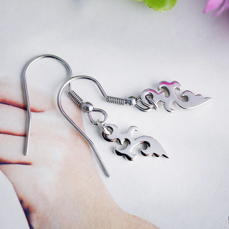 Hip-Hop Hip-Hop Cool Girl Earrings Flaming Knife Earrings