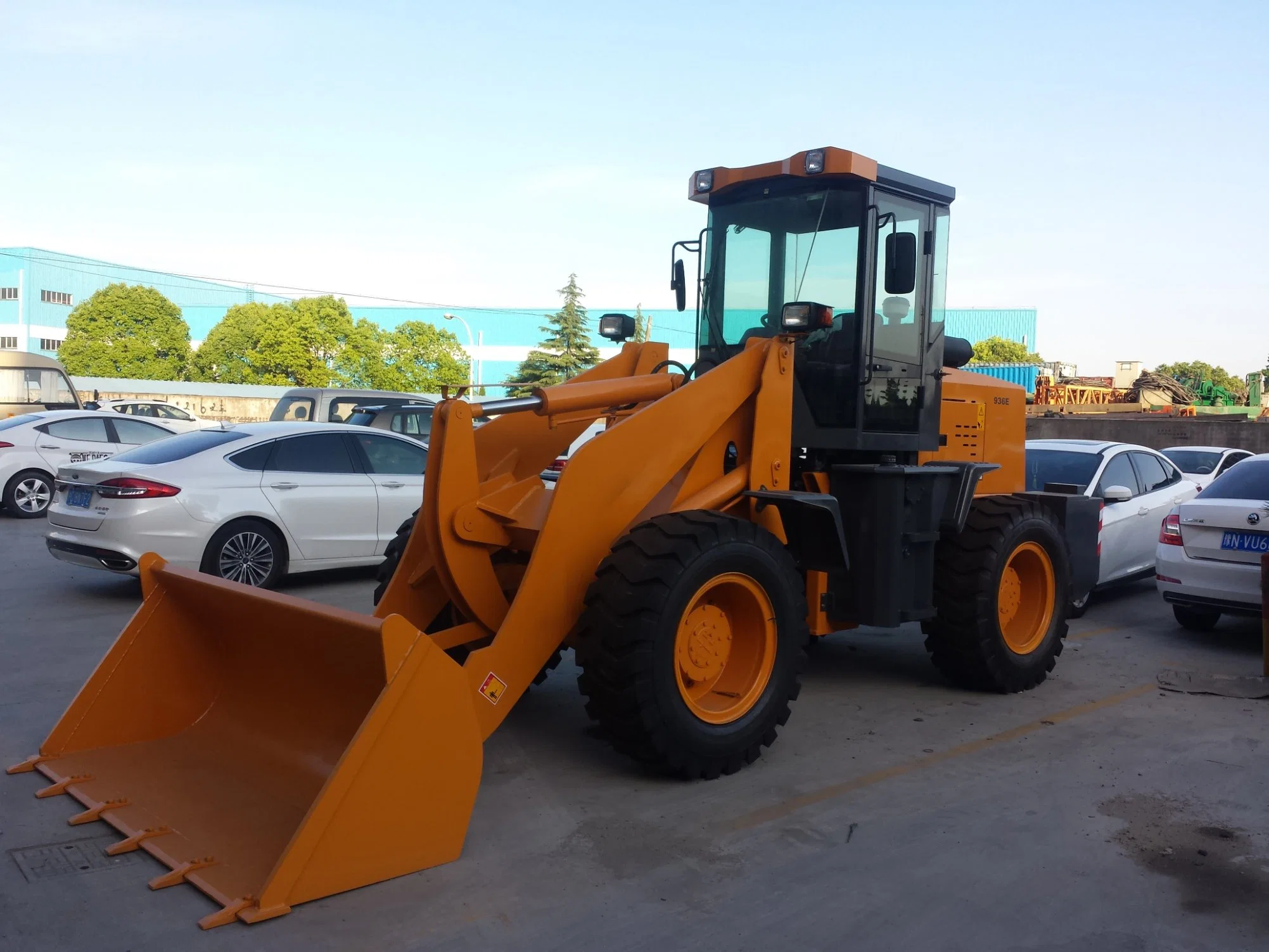 High Operating Efficiency Lonking 1.6ton 2 Ton Wheel Loader 936n