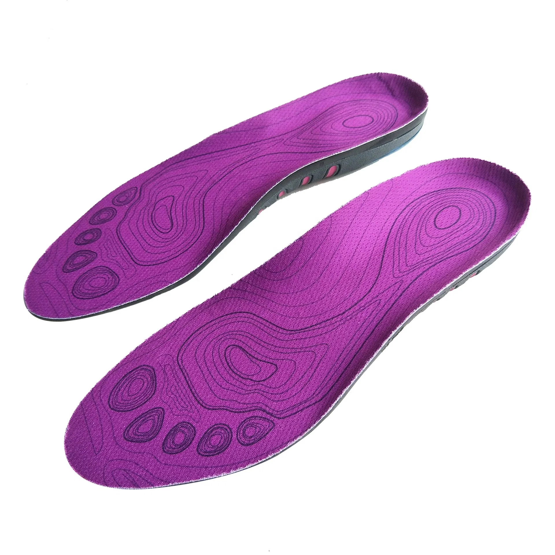 Height Increase Fabric Latex Gel Oil Cushion Sports Insole