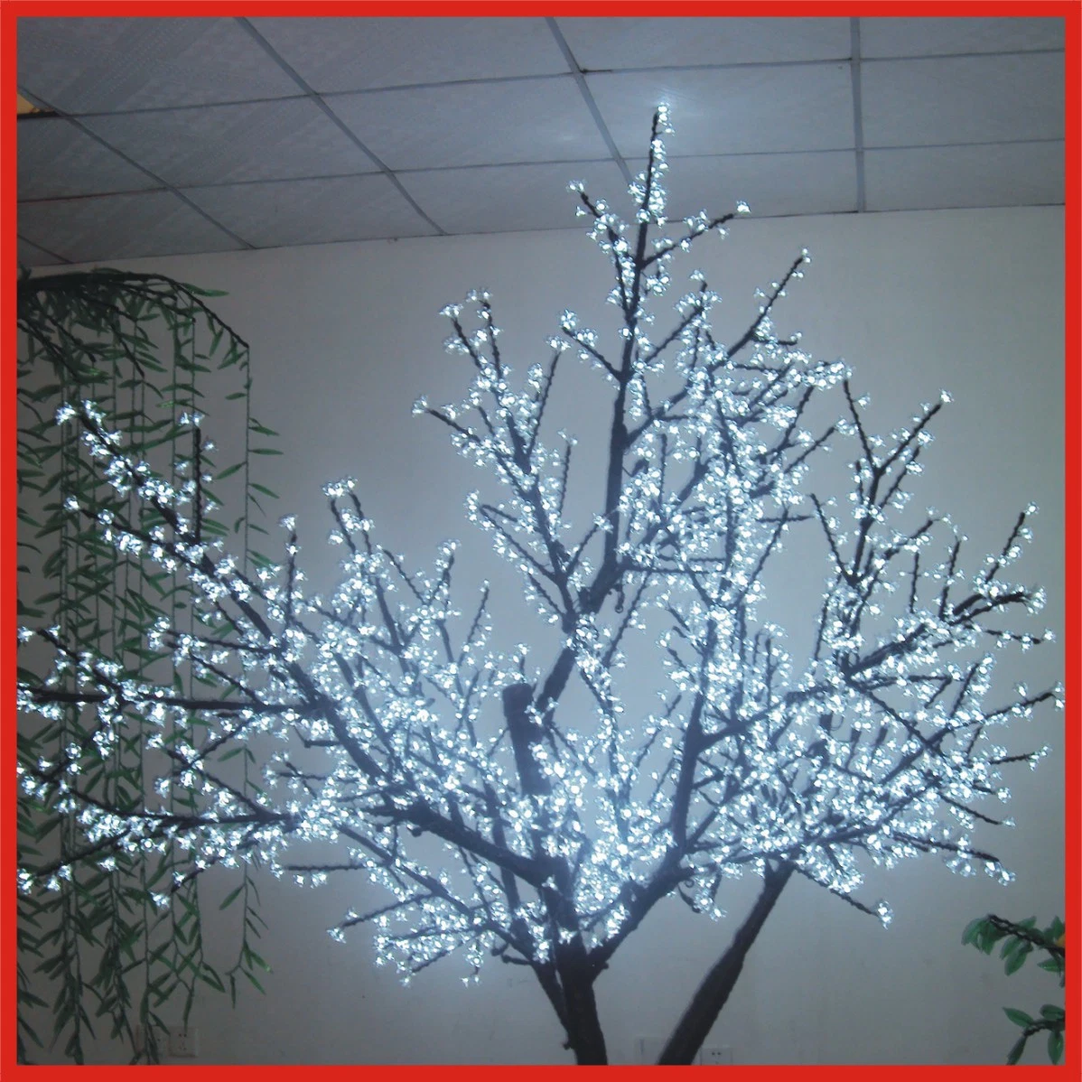 LED Artificial Wedding Tree Lights 24V 2.5m 1860LED 100W White Cherry Tree