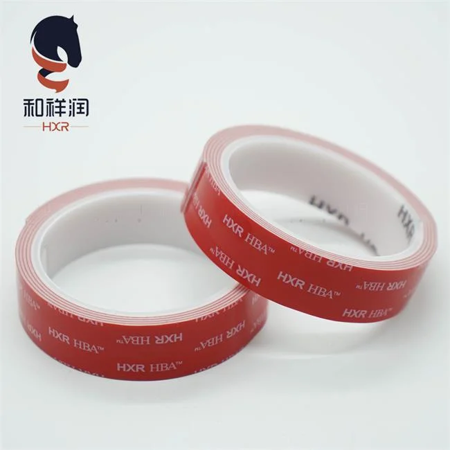 Best Selling Hotmelt Based Car Bumper White Acrylic Tape Solvent Pet Adhesive