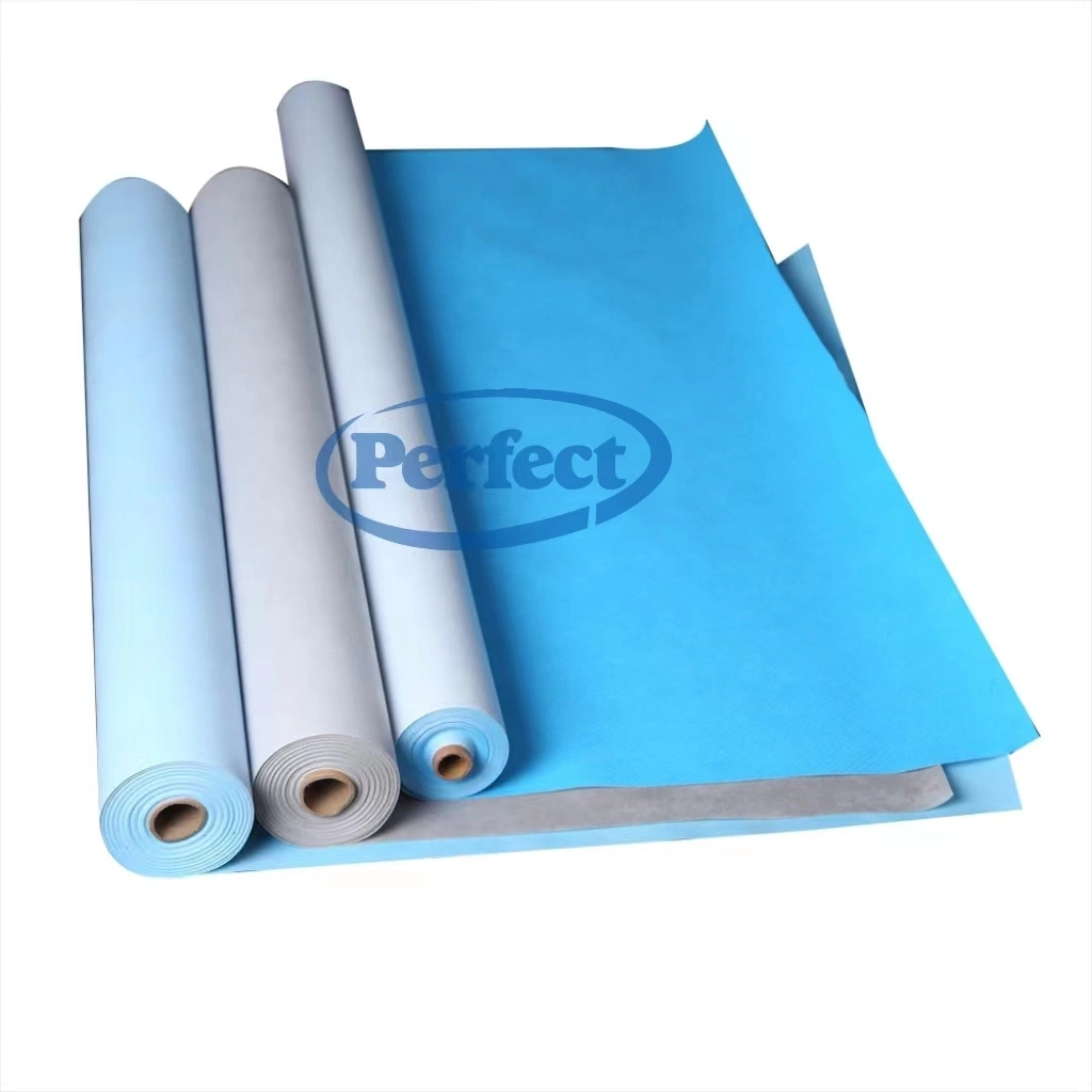 PP Staple Non Woven Geotextile Fabric with Mebrane