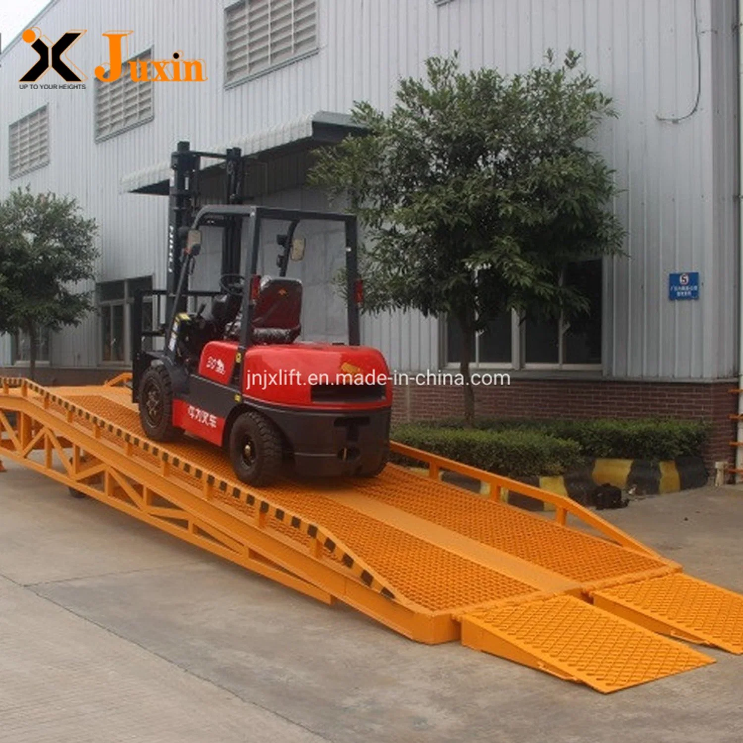 10t 12t 15t Manual Container Dock Ramp Load Mechanic Dock Ramp