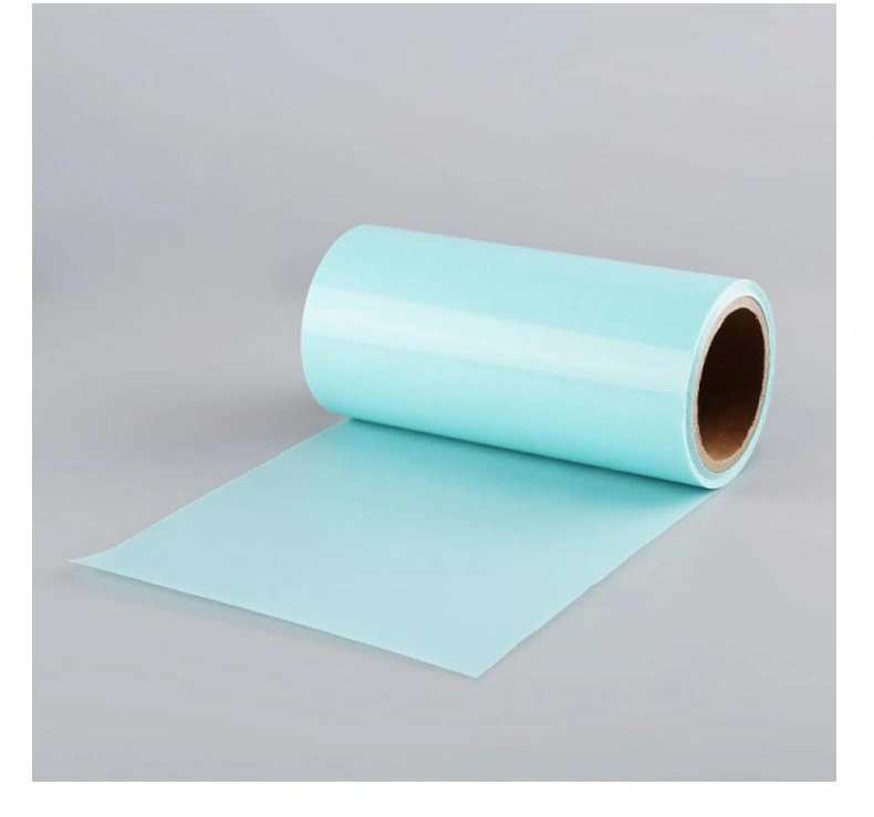 Silikonpapier für Aufkleber, blau/gelb/weiß, Glas