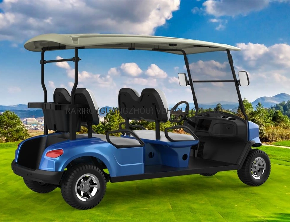 Transporte de la familia 4 carros de golf inteligente asiento jurídico de la calle de los vehículos eléctricos coche eléctrico