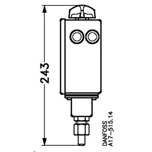 Danfos Pressure Switch, Rt1al Spare Parts and Accessories for Air Conditioning