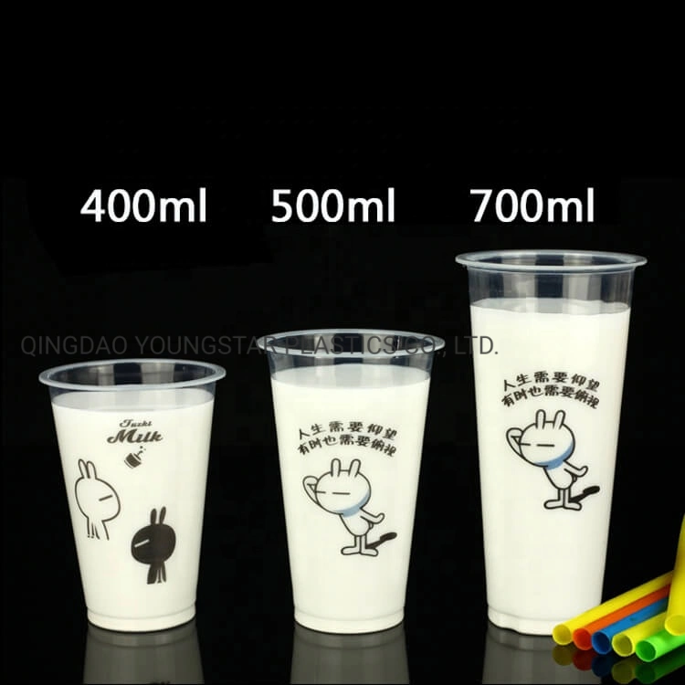 500ml Manufacturers Wholesale/Suppliers 16oz Cheap Disposable Plastic Cups