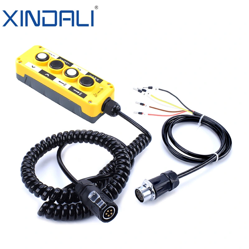 Xdl10-Epb6p/Ta 6 Holes Hoist Crane Remote Control Push Button Switch