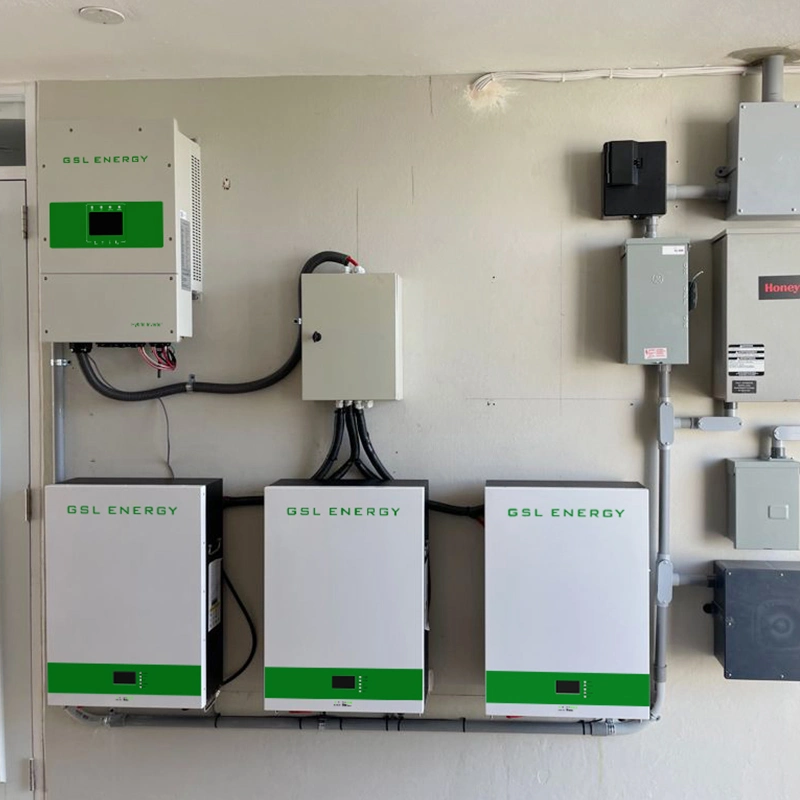 Gsl Energy Us Version with MPPT Controller Split Phase High Voltage 80-400V 12kw Inverter Hybrid for Home Storage System