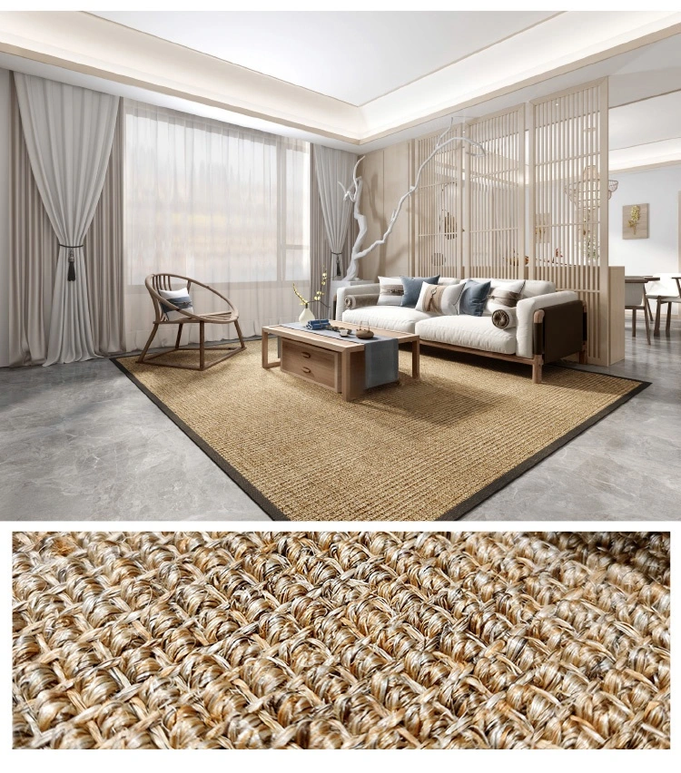 Custom Any Size Jute Sisal Carpet Rug Roll for Pet for Building and Cats 26 Patterns Wholesale/Supplier