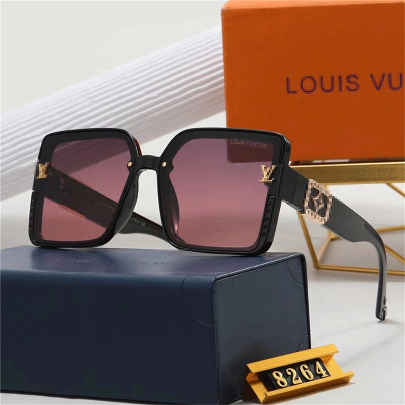 Polarized Gradient Luxury Brand Designer Sun Glasses for Men Vintage Fashion Glasses Women Eyewear 7822