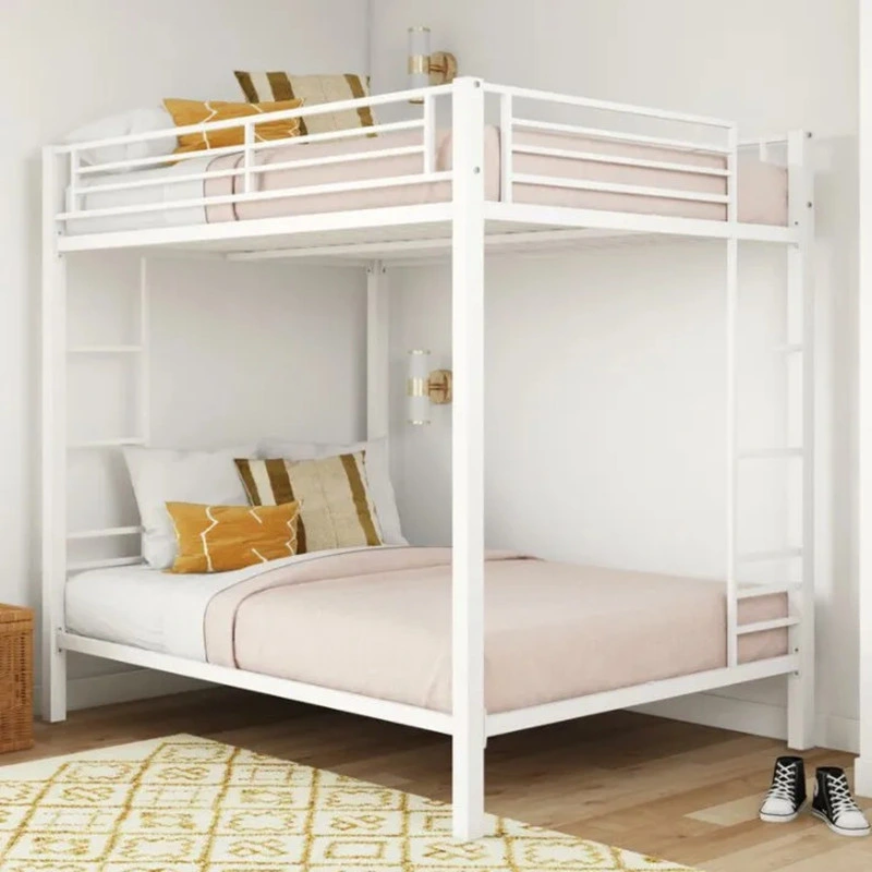 Metal Dormitory Double Bed Apartment Iron Bunk Bed Furniture