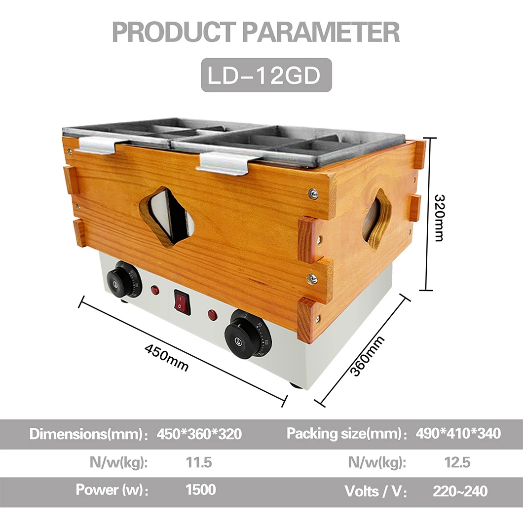 En acier inoxydable cuisinière électrique commerciale du bois Oden Oden Cuisinière