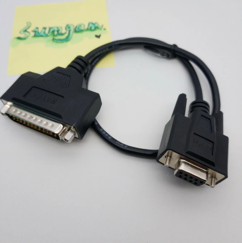 Customzied D-SUB Cable 9pin to 25pin Female &Rj11 (6P4C) Connector Data Cable