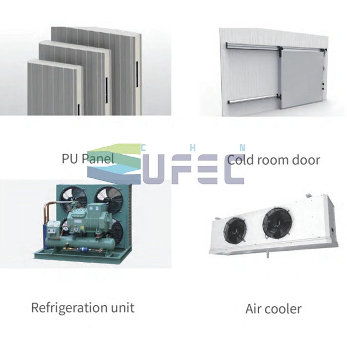 Prefab Cold Store Room Fast Freezer Refrigeration Equipment