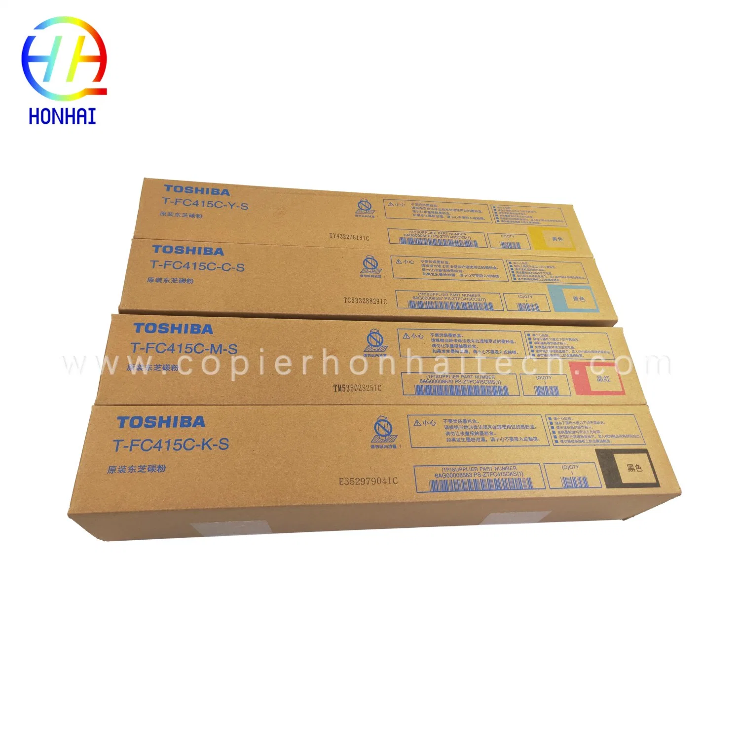 Original New Toner Cartridges for Toshiba E Studio 2010AC T-FC415c Cmyk