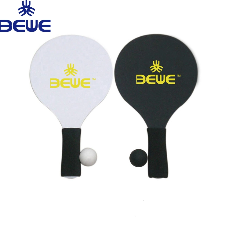 Bbr-2001 OEM Printing MDF Beach Racket Set