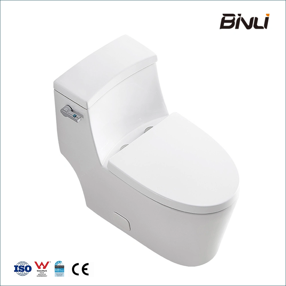 Chine Factory style moderne meilleure vente blanc couleur céramique Tornado WC une pièce