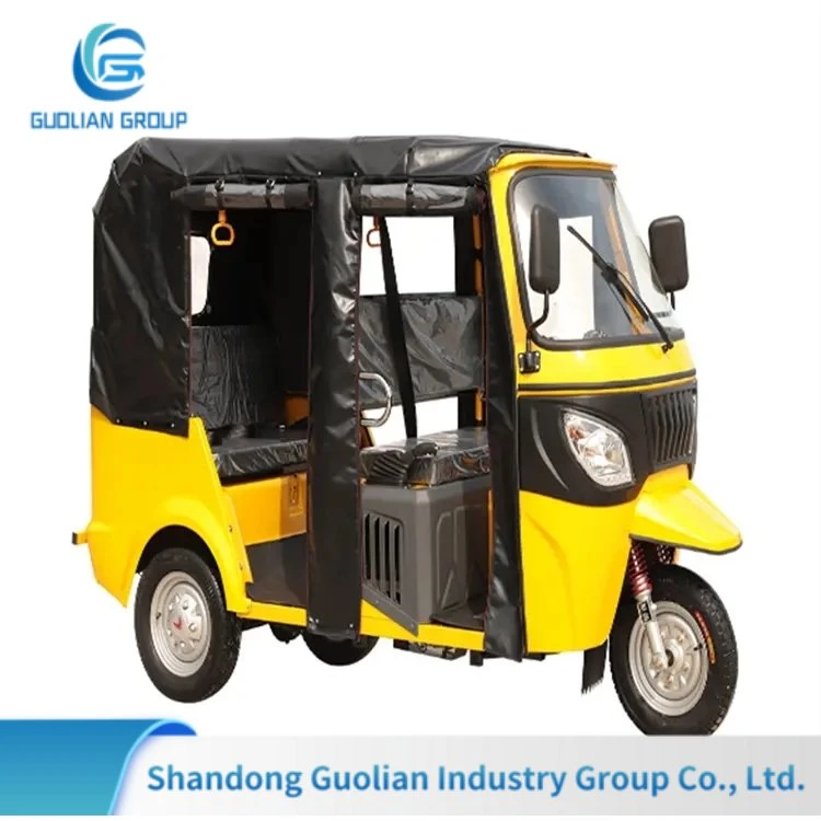 Hot Selling Taxi Motor Tricycle 3-Wheel Gasoline Passenger Trike 200cc Motorcycle