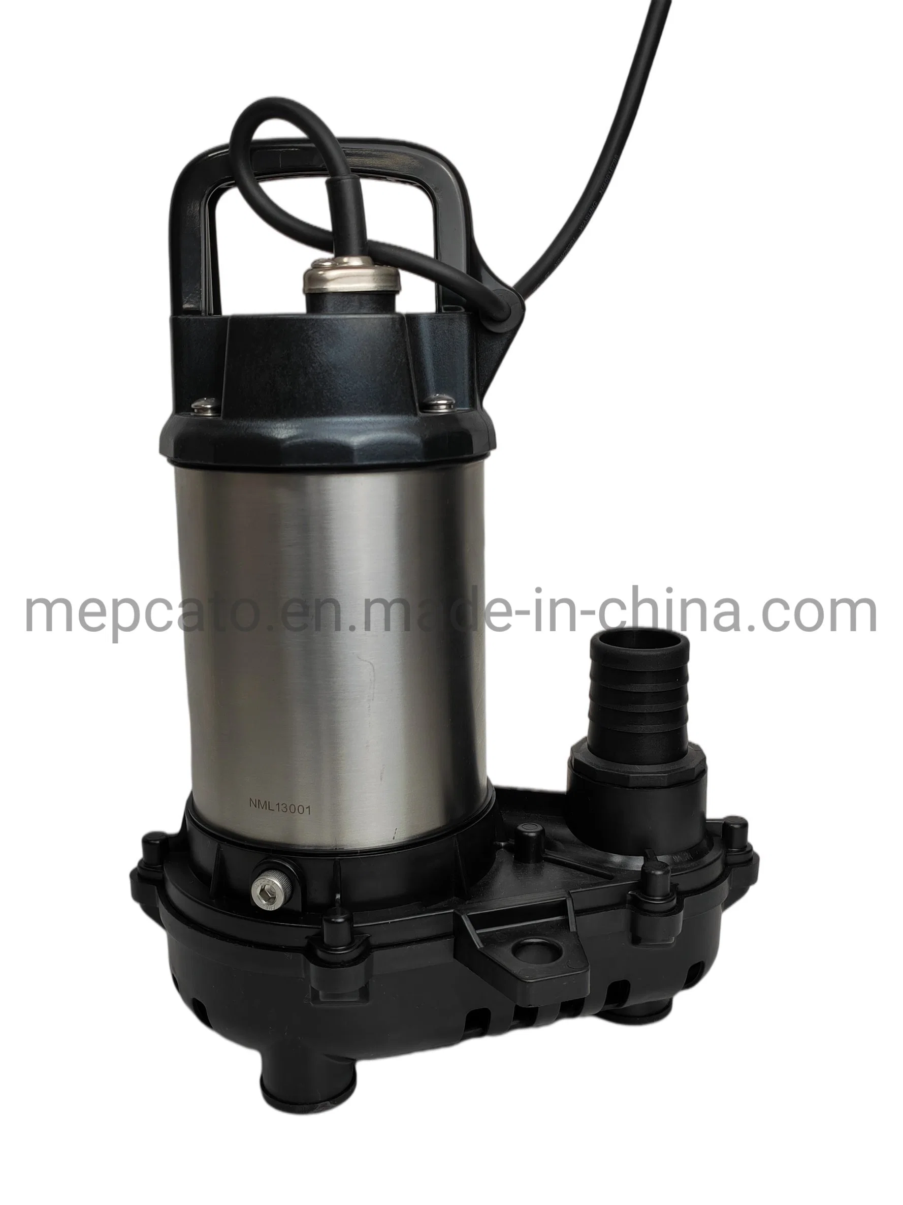 Non-Corrosive Factory Plants Industry Waste Water Dirty Water Discharge Stainless Steel Submersible Water Drainage Pump with Twin Floaters