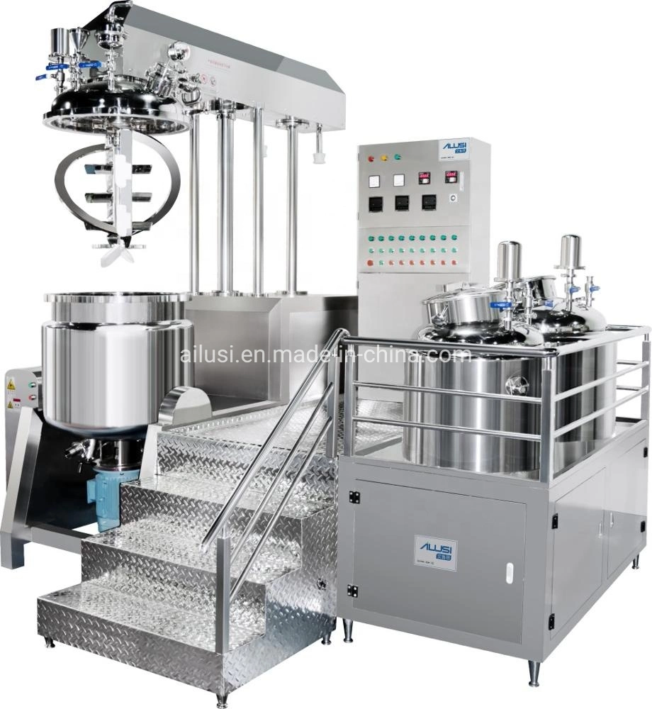 Cosmetic Cream Lotion Mixer Machine Vacuum Homogenizer Emulsifying Mixer