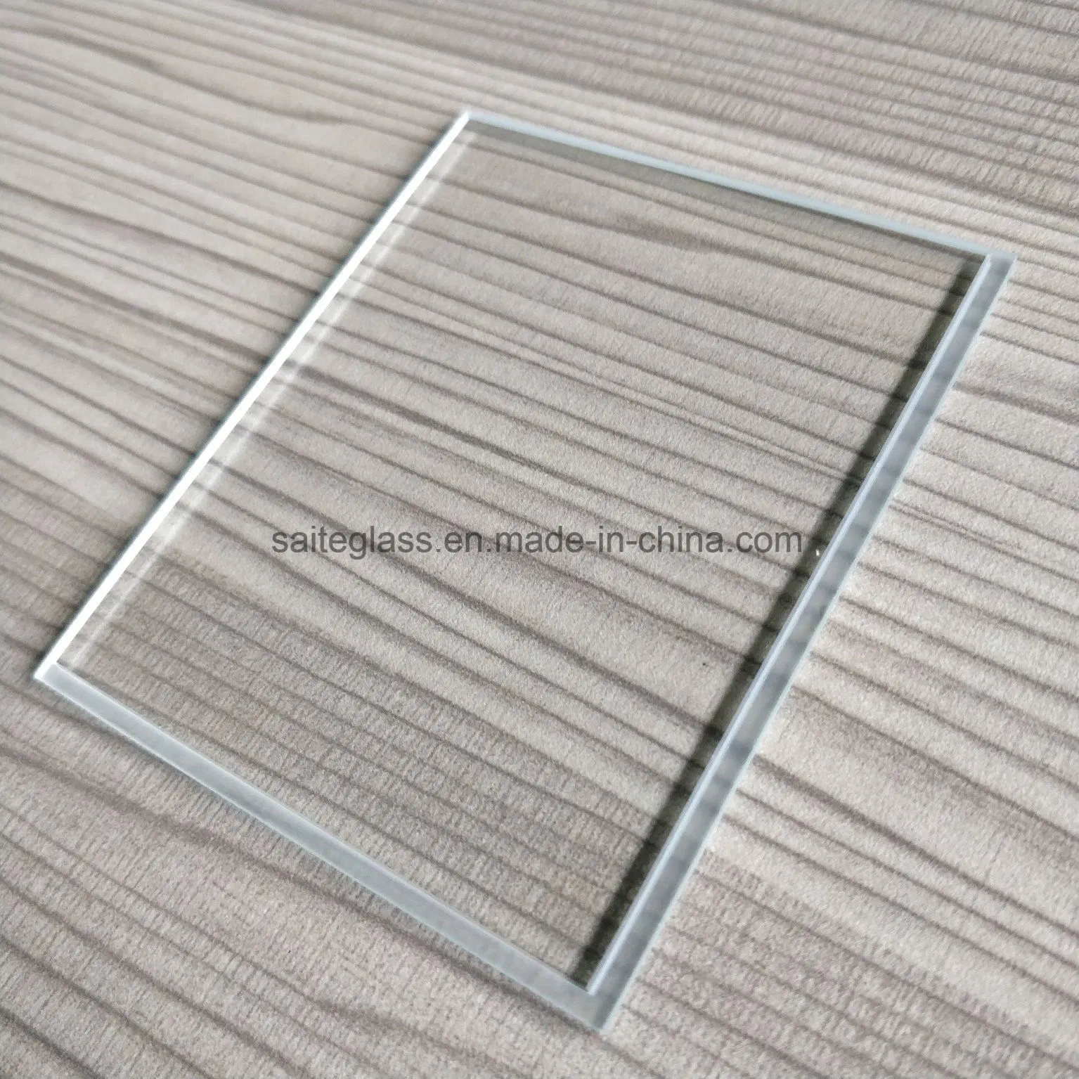 OEM Decorative Tempered Step Glass for LCD LED Lighting Lamp Shade