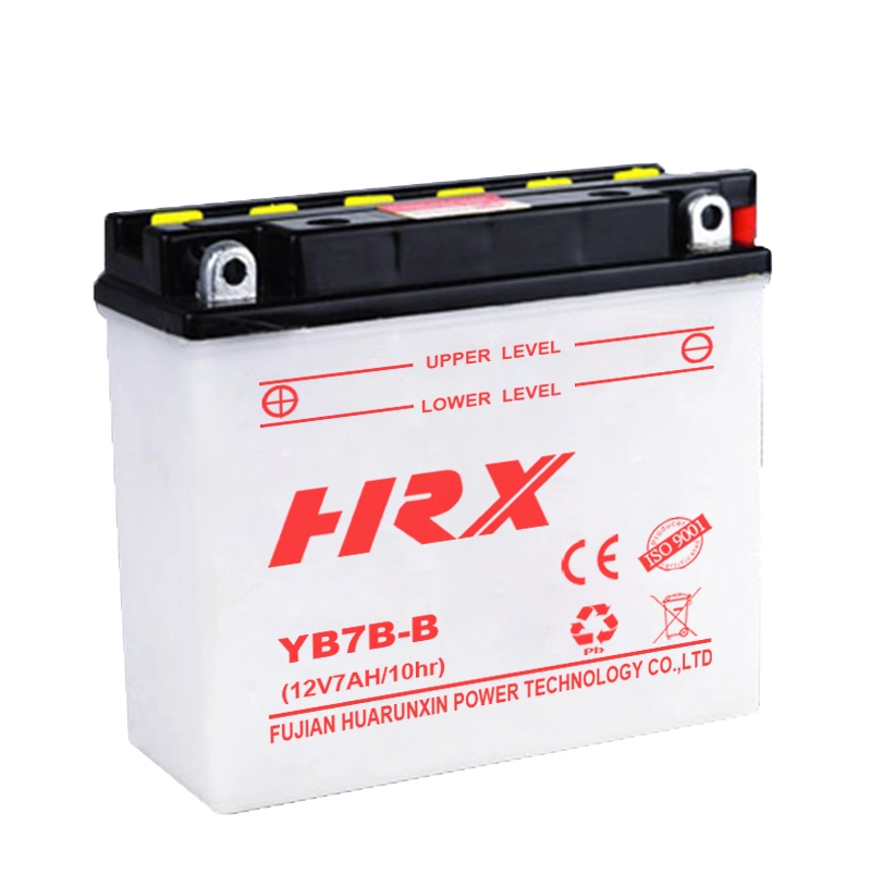 Good Quality Rechargeable Lead Acid 12V Battery Dry Charged Motorcycle Battery 12n7-4b
