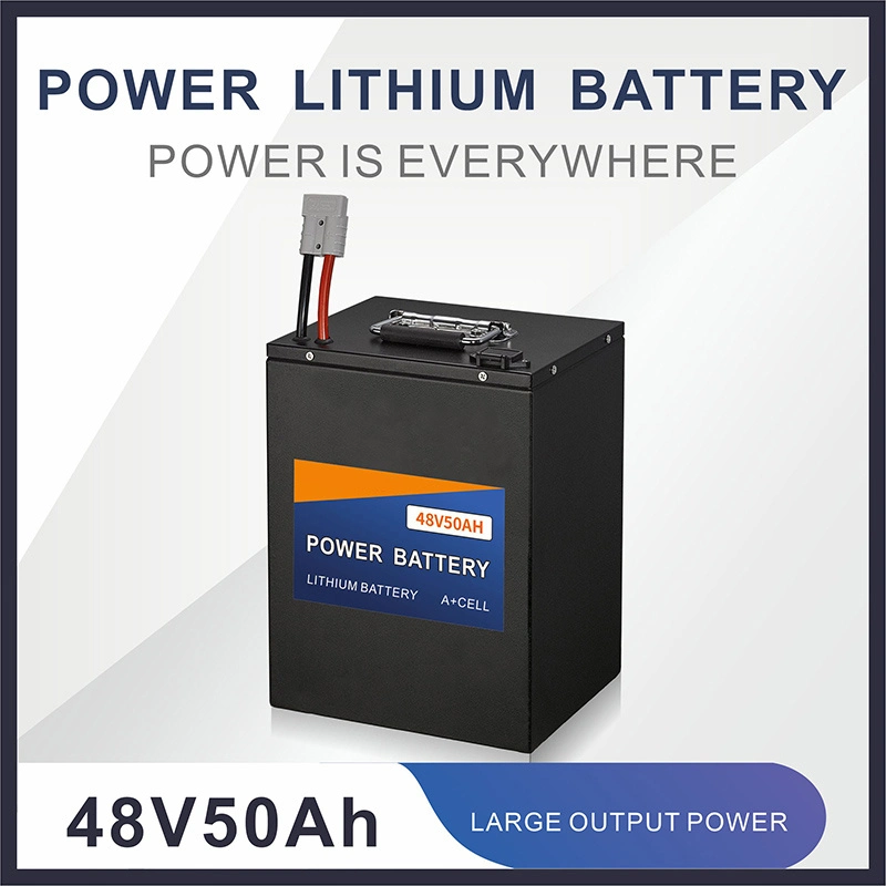 48V 52V 20ah 50ah Batterie de voiture électrique Golf Cart Moto Batterie de voiture au lithium