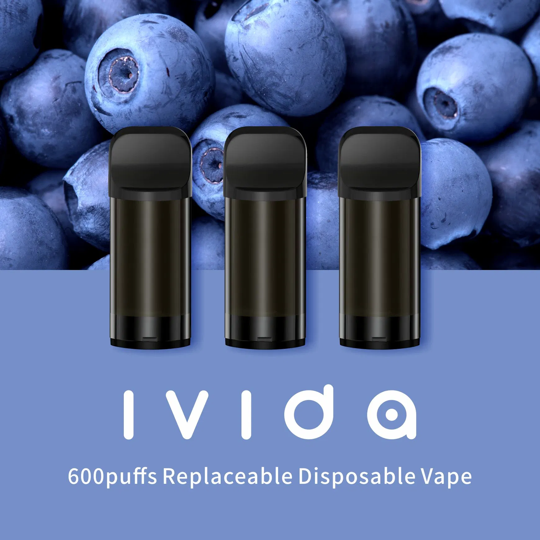 No Nicotine Youto Nicotine Free Best 2022 Hot Selling Ivida Pod 12 Flavors Elf 600 Bar Code Pod Good System Snus Vape Urs Visible Juice