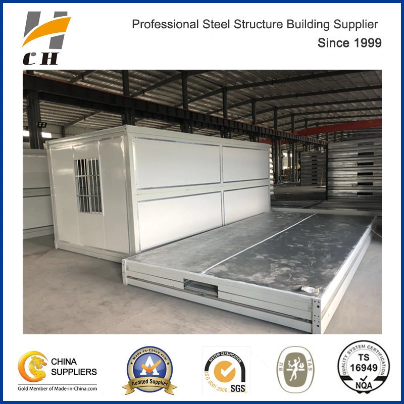 Prefab Folding Foldable Store Container Moveable Flat Pack Store