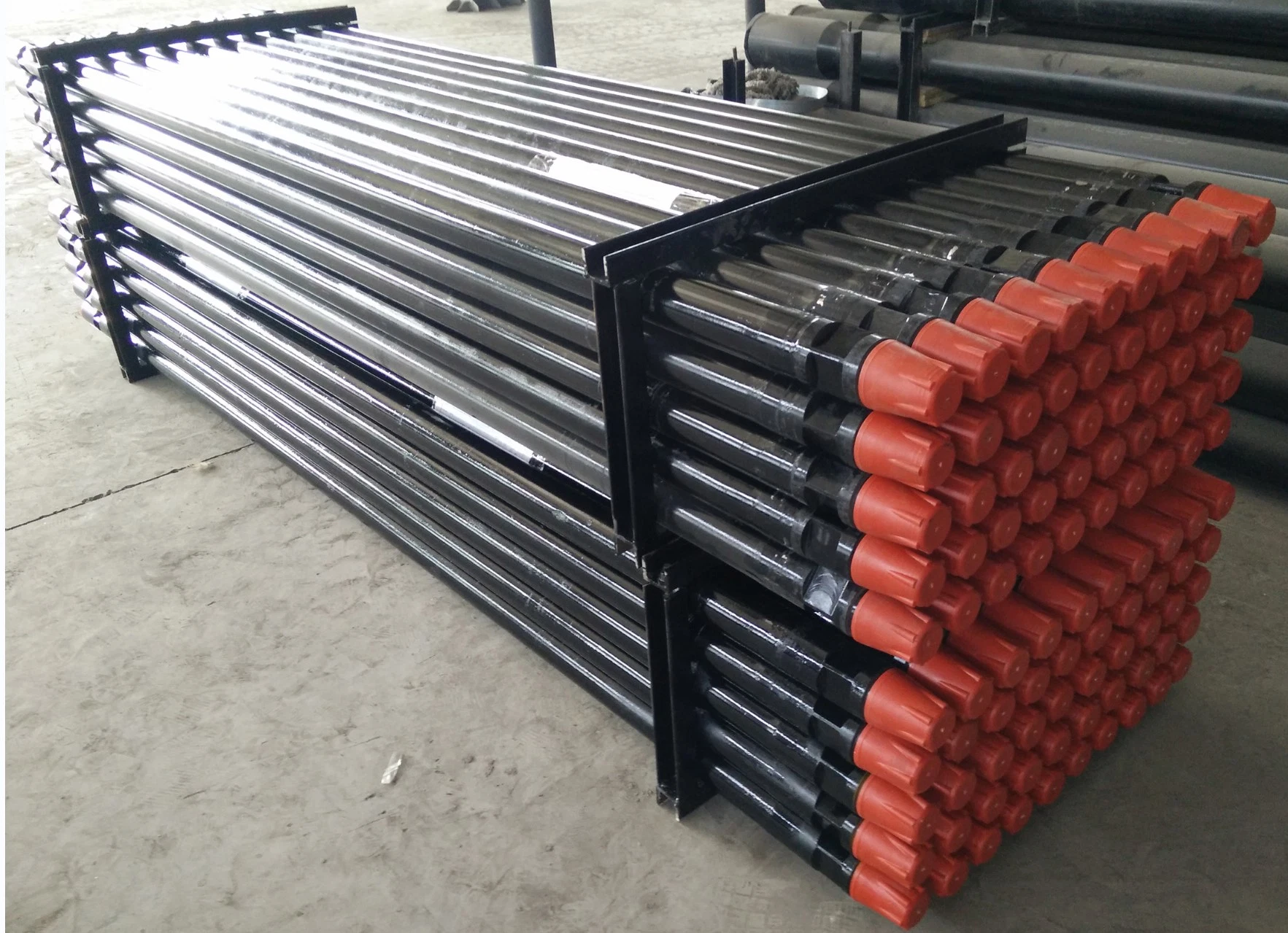 76mm 89mm 102mm 114mm Water Well Drill Pipe with API 2 3/8" Reg