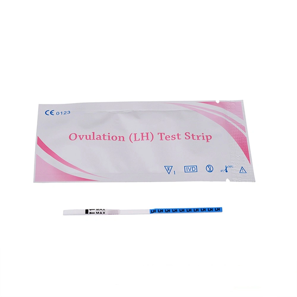 Orina al por mayor uso rápido en el hogar LH Ovulation Test Kits tira Con CE e ISO