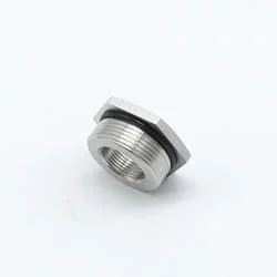 High Precision Mechanical Machining Turned Parts Nickel Plated Hex Nuts