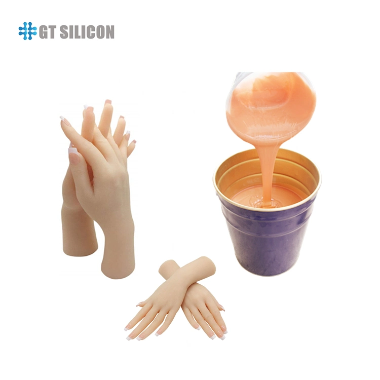 RTV 2 Life Casting Liquid Silicone Rubber for Simulation Human Органа