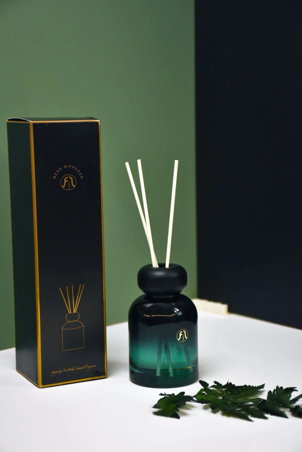 Aroma Decor Factory Produced Hotel Empfiehlt Gradient High-End Aroma Reed Geschenk Mit Diffusor