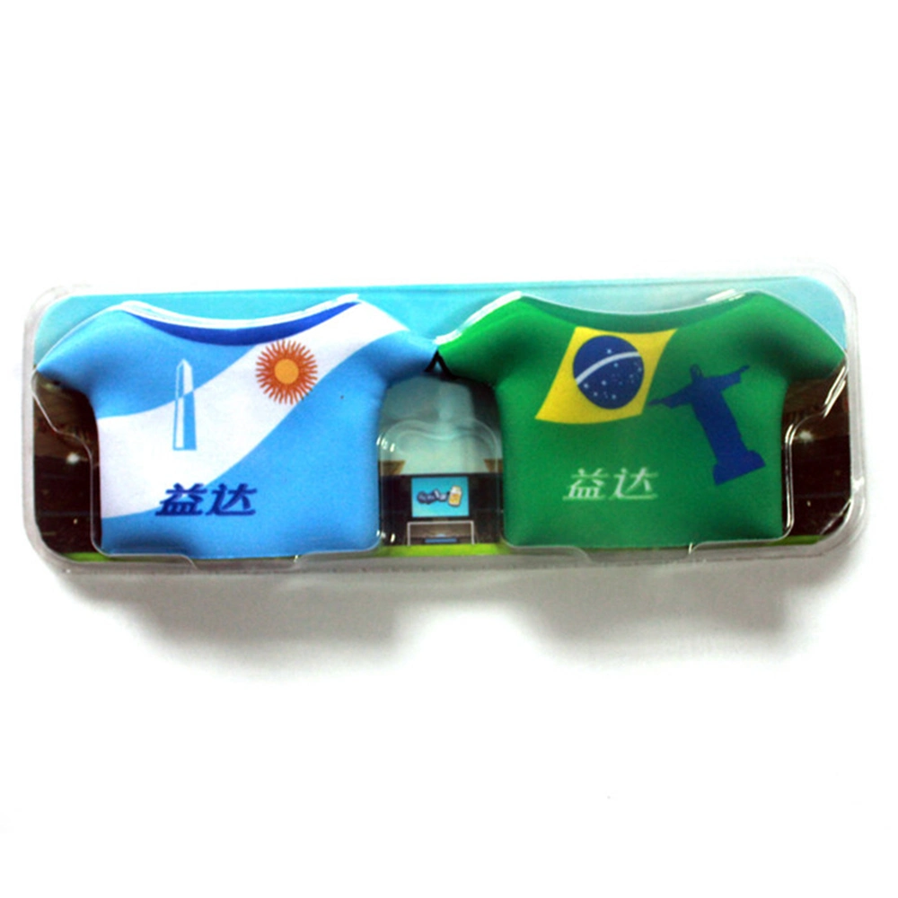 Custom Promotional Gift Sublimation Neoprene Gum Bottle Sleeve SBR Set Stubby Holder