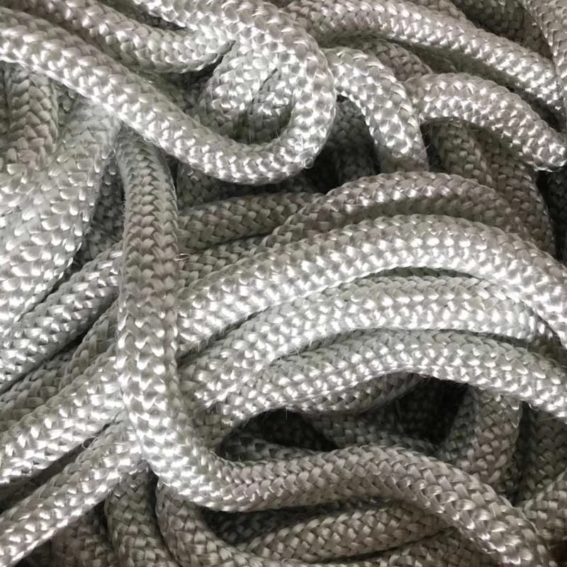 Sealing and Insulation Type, Fiberglass Braided Round Rope High Temperature Insulation Type Fiberglass Braided Square Packing Rope Fiberglass Products