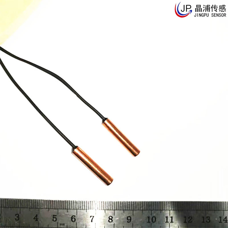 Cylindrical Housing Copper Shell Probe Ntc Chip Temperature Sensor for Home Appliances and Industrial Controller