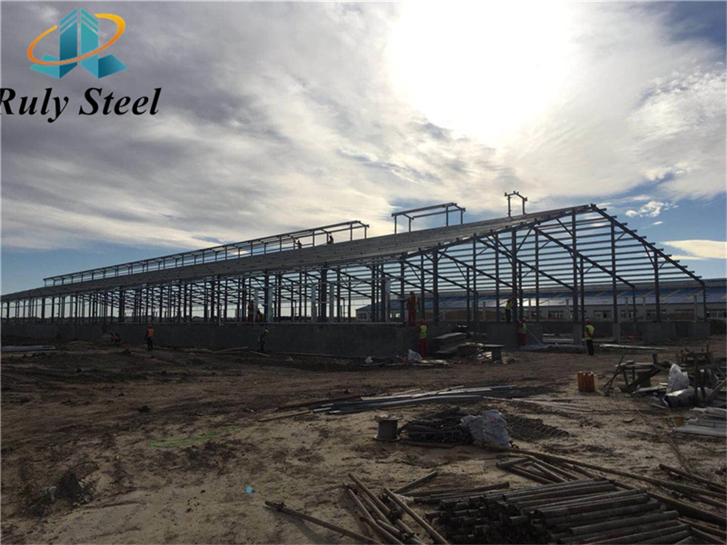 Garage Shop Buildings for Vehicle Maintenance Large Metal Steel Structure