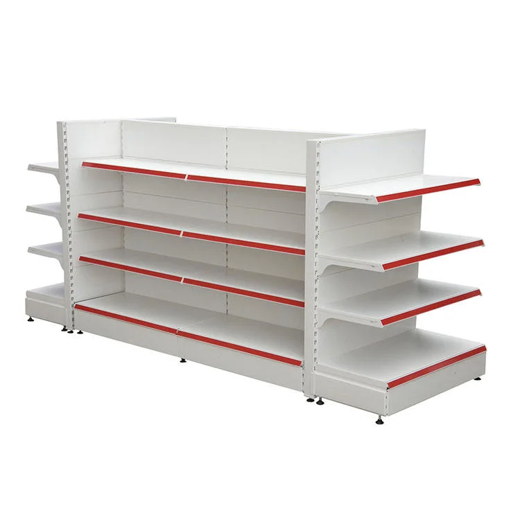 Single Sided, Double Sided Supermarket Equipment, Supermarket Display Shelf, Supermarket Shelf for Retail Store