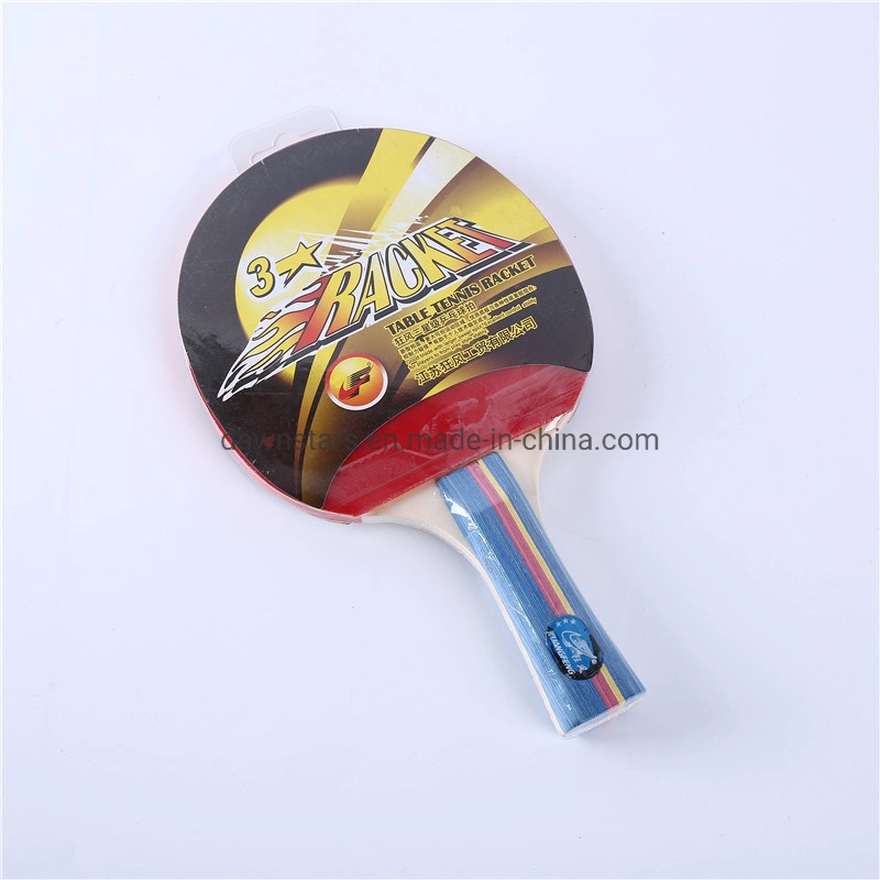 Lowest Price Poplar Wood Ping Pong Bat, Table Tennis Racket