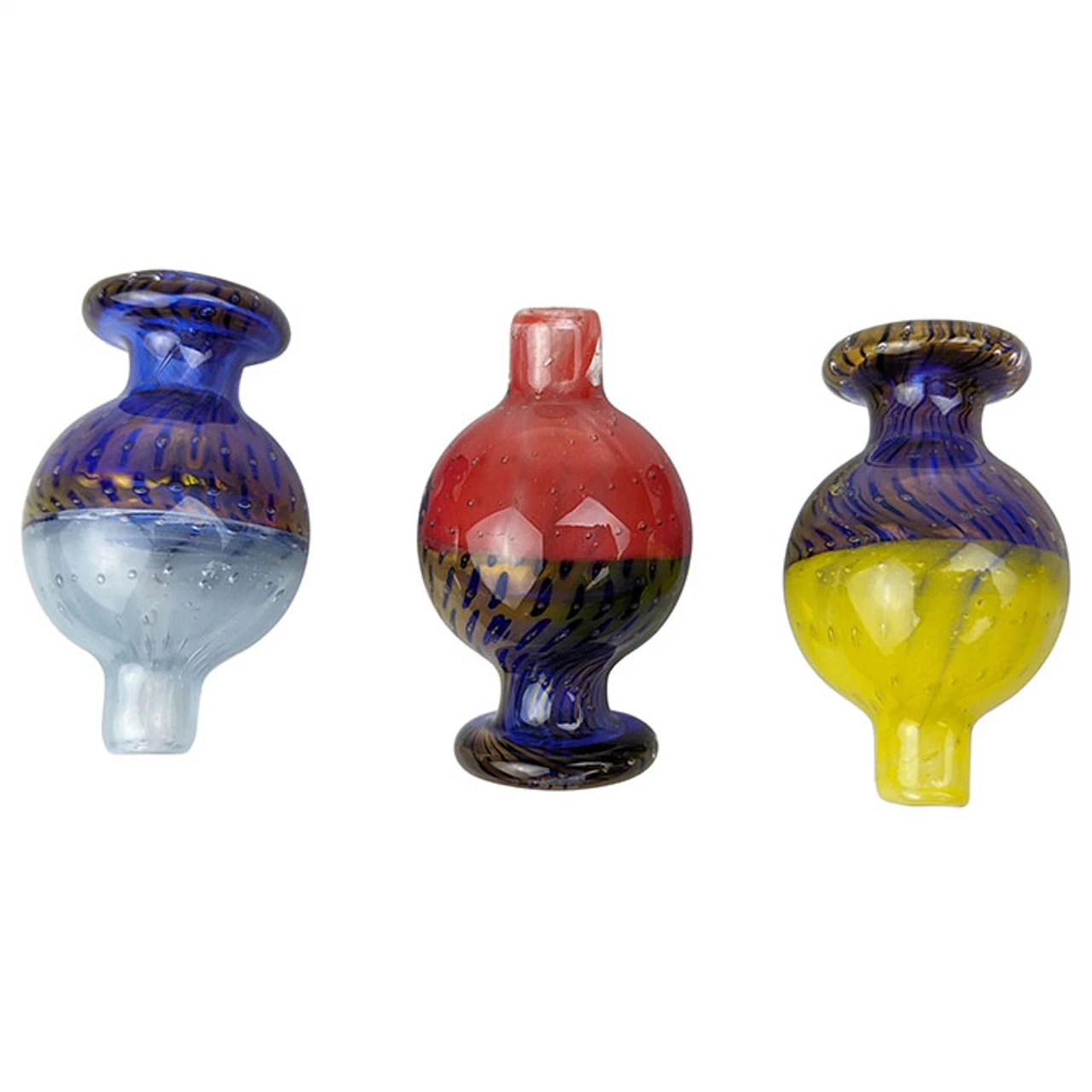 China Wholesale/Supplier 26mm trampa de agua fumada Doble Color burbuja Carb Cap Hookah