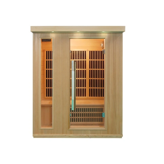 Venta al por mayor Sauna tradicional Sala para 2 personas Originales de fábrica Venta Sauna de vapor húmedo SPA