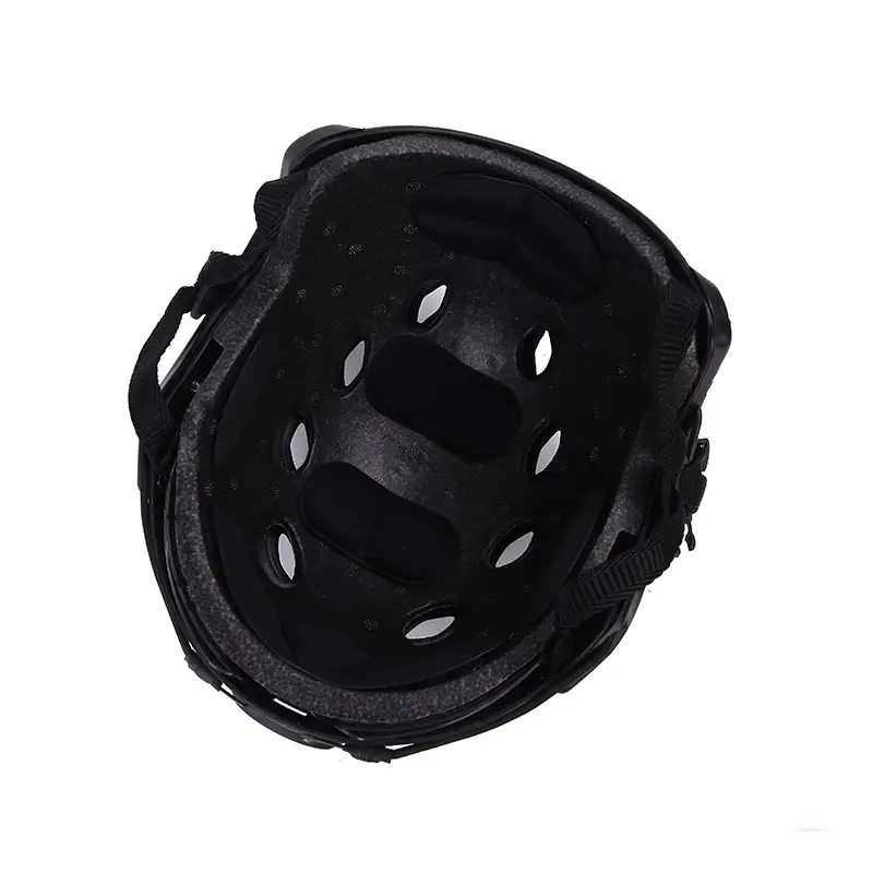 Seguridad formación rápida en casco de protección PE Tactical como base de bungee Casco de salto